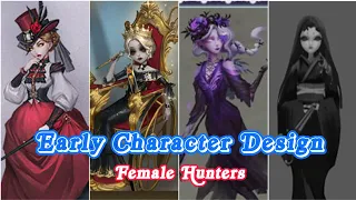 Early Identity V Character Designs - Female Hunter