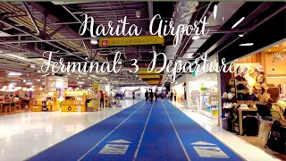 Narita Airport Terminal 3 Departure | Liz Calim