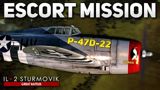 Violent Melee in the Skies over Normandy | P-47D-22 | IL-2 Sturmovik VR