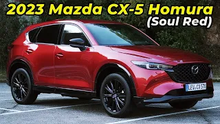 2023 Mazda CX-5 Homura (Soul Red) - Driving, Exterior, and Interior || Visual Review