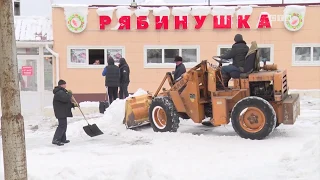 Как убирали снег в Славянке и кто будет содержать дороги Славянского городского поселения