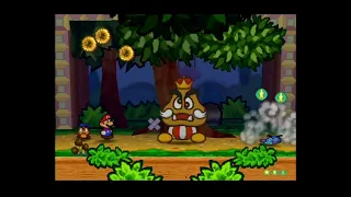 Paper Mario - King Goomba Dethroned