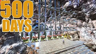 Surviving 500 Days In Castle Cave This is what happens... | Ark PvP Full Wipe