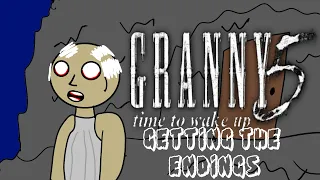 Getting Endings | Granny 5: Time To Wake Up 1.2