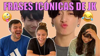 REACCIONAMOS A “FRASES ICÓNICAS DE JUNGKOOK QUE ARMY JAMÁS OLVIDARÁ” de DaniBangtan 🤣