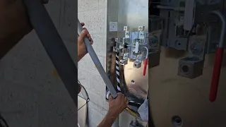 New Jersey wire bender.#electrician#electricaltricks #electricianshorts#handymantips#electric #wire