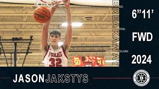 2024 6'11" Forward Jason Jakstys High School Highlights