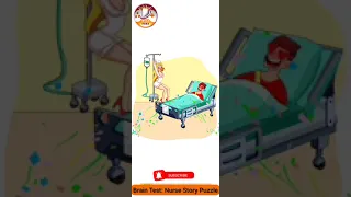 Brain Test: Nurse Story Puzzle NEW Game (Levels 100) | DOP Puzzle Gameplay (Android) SHORTS