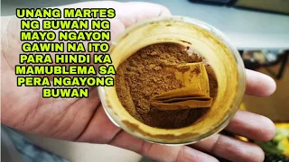 UNANG MARTES NG BUWAN NG MAYO NGAYON GAWIN NA ITO PARA HINDI KA NAMUMUBLEMA SA PERA-APPLE PAGUIO1