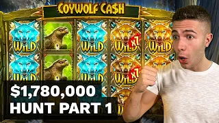 $1780000 BONUS HUNT OPENING - Part 1 🎰 93 Slot Bonuses - Ankh of Anubis & Christmas Carol Megaways