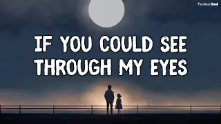 I Feel Like These Lyrics Came From ABOVE 🙏🏽 (Official Lyrics Video - Through My Eyes)