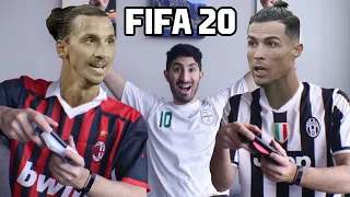 CRISTIANO RONALDO PLAYS FIFA 20 WITH ZLATAN IBRAHIMOVIC