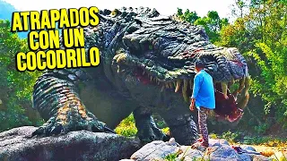 NÁUFRAGOS QUEDAN ATRAPADOS EN UNA ISLA CON UN COCODRILO GIGANTE | Resumen en 10 Minutos