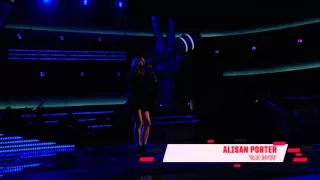 The Voice 2016 in youtube Blind Audition   Alisan Porter   Blue Bayou exclusive