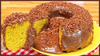 VOCÊ NUNCA MAIS VAI QUERER OUTRO BOLO DE CENOURA!!! BOLO VULCÃO COM BRIGADEIRO I Receitas de Pai