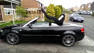 Audi A4 Cabriolet Convertible B6/B7 Roof Opening with Remote