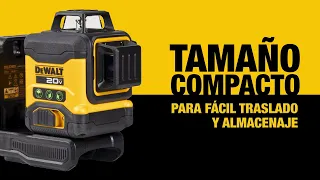 NIVEL LASER DE 3 LINEAS CRUZADAS DE 360° 20V MAX* TAMAÑO COMPACTO