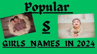 Popular   S Girls Names in 2024|Girls Names|unique  names with Reema.