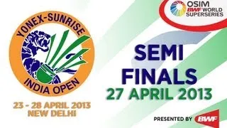 SF - WS - Pusarla Venkata Sindhu vs Ratchanok Intanon - 2013 Yonex-Sunrise India Open