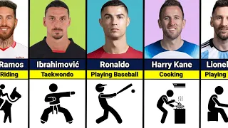Famous Football Players SURPRISING Hobbies