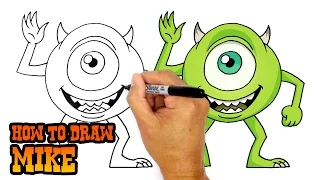 How to Draw Mike | Monsters Inc.