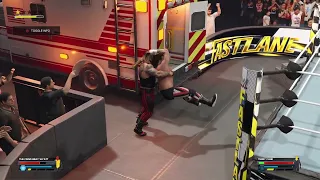 EPIC AMBULANCE MATCH WITH THE FIEND VS TERRY FUNK FOR THE WWE HARDCORE TITLE PART 1