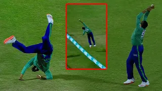 Two Unbelievable Catches On Boundary By Kieron Pollard | HBL PSL 8 | MI2A