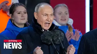 Putin delivers first speech after election victory