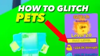 How To Make Glitch pets in Muscle Legends In 2023