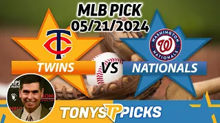 Minnesota Twins vs. Washington Nationals 5/21/24 MLB Picks & Predictions by Tony Tellez,