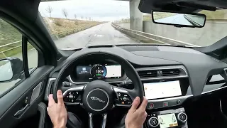 Jaguar I-PACE EV400 AWD | POV Drive | 0-100 km/h | High Speed Drive