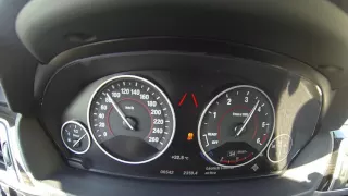BMW 320d Efficient Dynamics Edition 0-100 km/h Acceleration Run