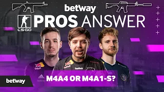 CS:GO Pros Answer: M4A4 or M4A1-S?