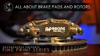 Learn About Brake Rotors and Pads | Fine Print Series