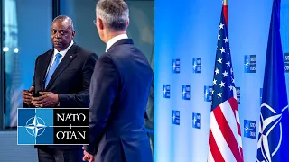 NATO Secretary General with 🇺🇸 US Secretary of Defense Lloyd J. Austin III, 16 FEB 2022