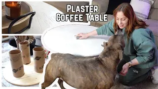 **TRENDY** plaster coffee table LOOK FOR LESS
