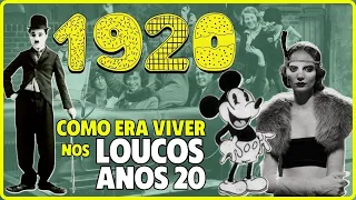 😜 DÉCADA DE 1920:  Tudo que aconteceu nos “LOUCOS ANOS 20” no Brasil e no Mundo