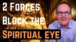 2 Forces Block the Spiritual Eye - Yogananda in Mejda