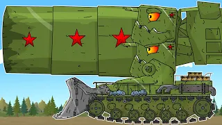 The Most Difficult Battle for a Soviet Hero - Cartoons about tanks