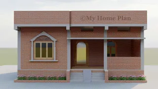 simple structure House plan I 30x40 Home Design I 3Bhk Structure House plan Idea @Myhomeplan