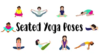 Easy Yoga Poses for Kids | Seated Asanas | The Yoga Guppy Asana Series