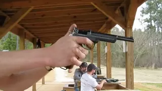 Firing the Steyr Mannlicher 1905 pistol - 7.63/7.65mm Mannlicher
