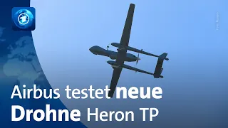 Bundeswehr nimmt Betrieb von neuer Drohne "Heron TP" auf