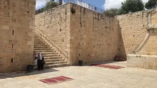 I visited The Golden Gate or Gate of Mercy in the Temple Mount ( Jerusalem)