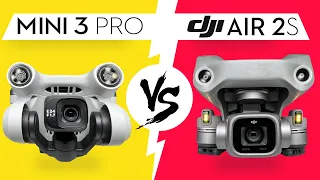 DJI MINI 3 Pro или DJI AIR 2S - СРАВНЕНИЕ! 🔥 КАКОЙ ДРОН ВЫБРАТЬ?