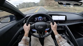 2023 Hyundai Elantra N Manual POV Drive, Impressions and ASMR