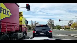 Driving between jobs, Australia