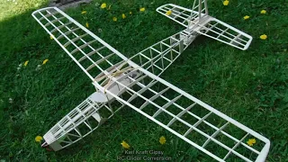 Ripmax Keil Kraft Gipsy (Bill Dean) RC Glider Slope Soarer Conversion - The Bare Airframe