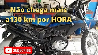 HONDA BROS 160 ruim pra andar,sem VELOCIDADE FINAL