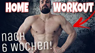 MUSKULÖSER NACH 6 WOCHEN HOMEWORKOUT!? 🤔 Form Update & Progression #lockdown #training